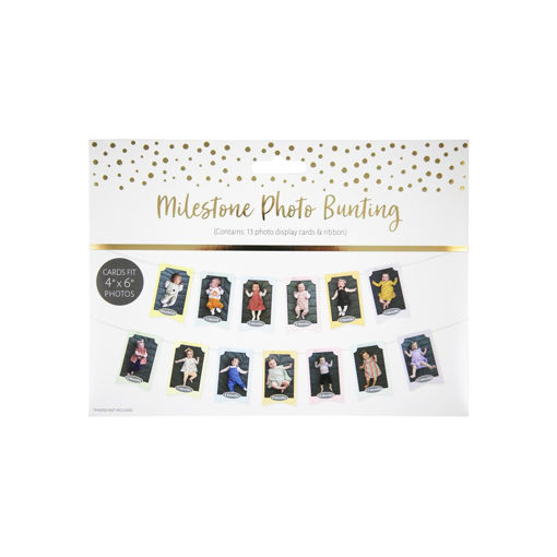 Picture of MILESTONE PHOTO BANNER BUNTING